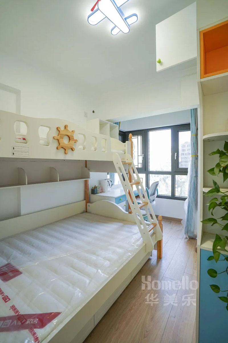 108㎡三居，打造大橫廳柜墻，細(xì)化臥室布局，全屋功能性拉滿